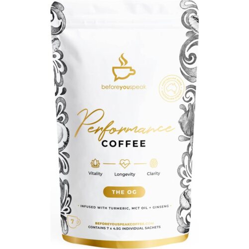 Beforeyouspeak Performance Coffee The OG 4.5g x 7 pack