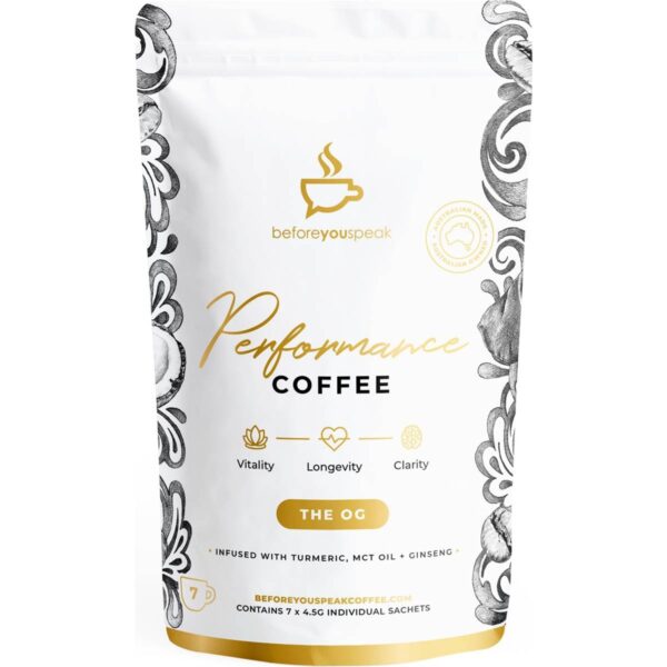Beforeyouspeak Performance Coffee The OG 4.5g x 7 pack