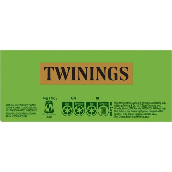 Twinings Pure Green Tea Bags Bags 100 pack