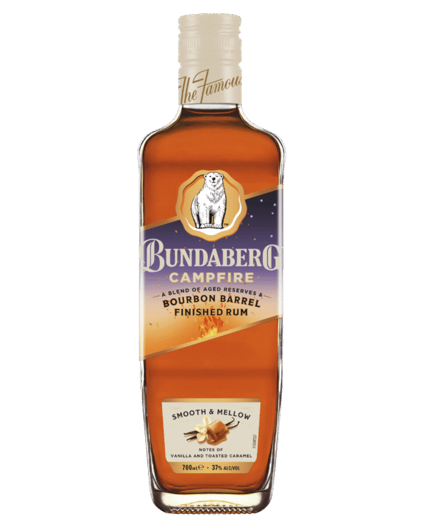 375045-1 Bundaberg Campfire Bourbon Barrel Rum 700mL