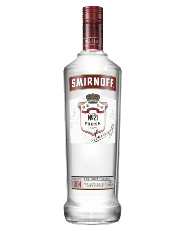Smirnoff Red Label Vodka 1.125L