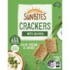 Sunbites Biscuit Crackers Share Pack Sour Cream & Chives 110g