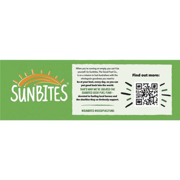 Sunbites Biscuit Crackers Share Pack Sour Cream & Chives 110g