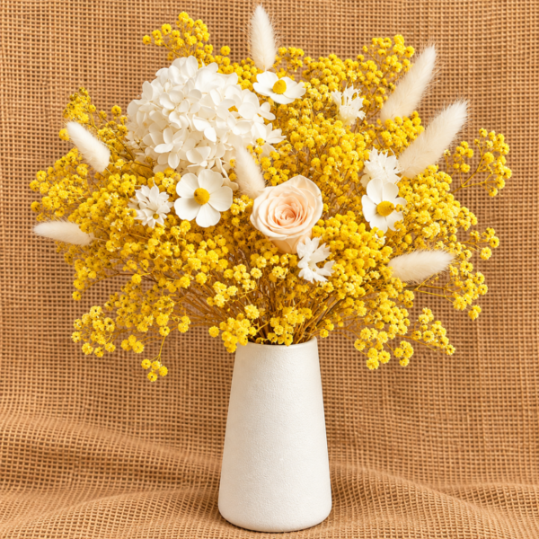 yellow flower gift