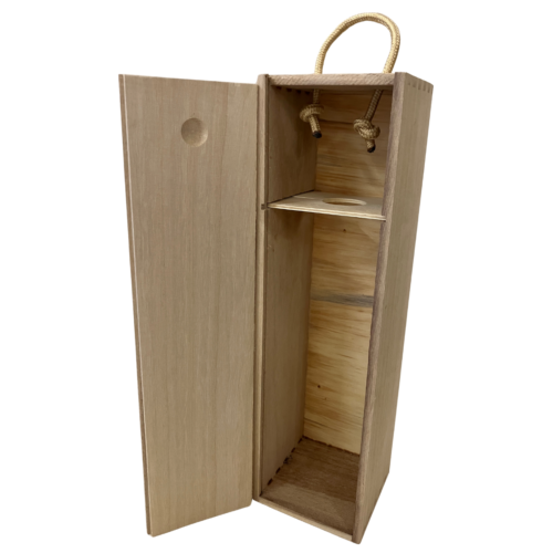 Wooden wine box