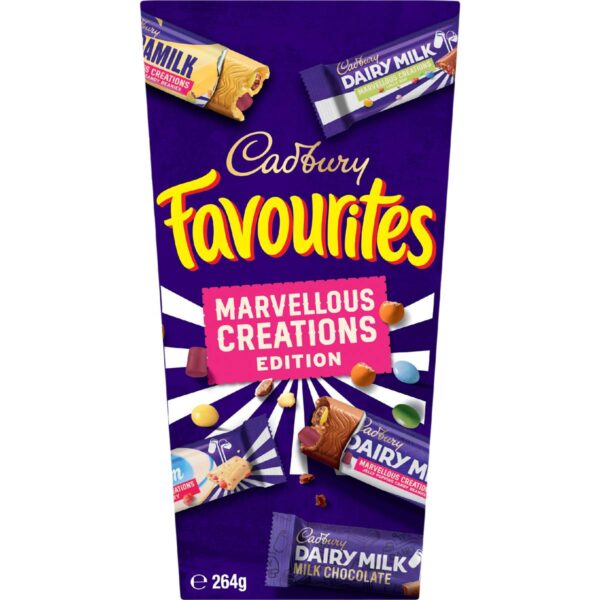 Cadbury Favourites Marvellous Creations Chocolate Box 264g