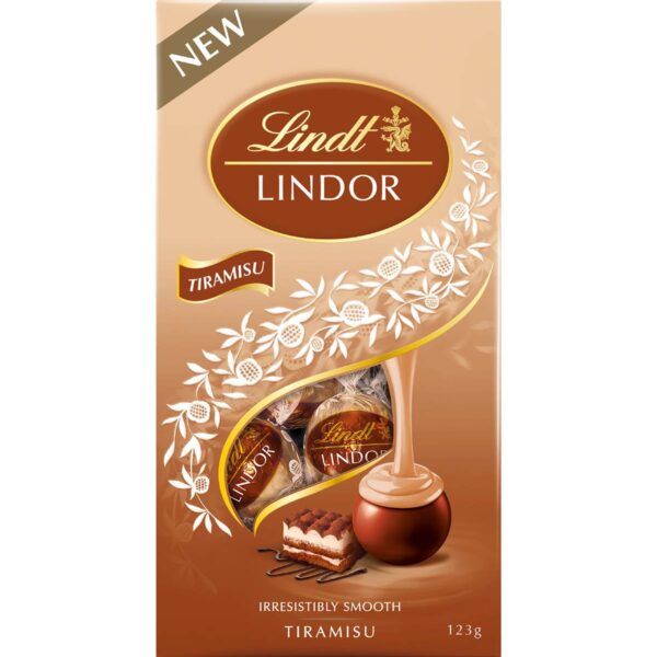 6031082_1 Lindt Lindor Tiramisu Chocolate Pouch 123g