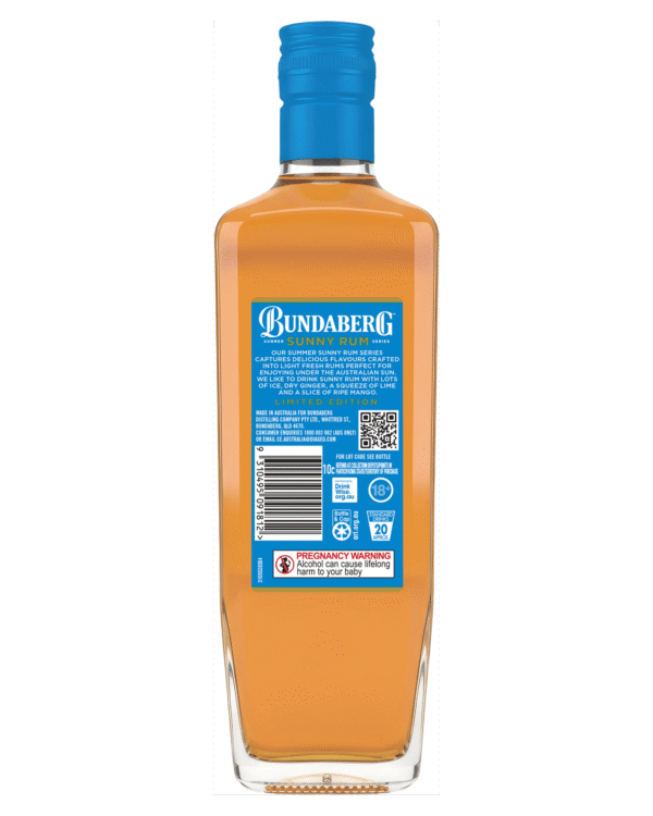 Bundaberg Sunny Rum Mango 700mL