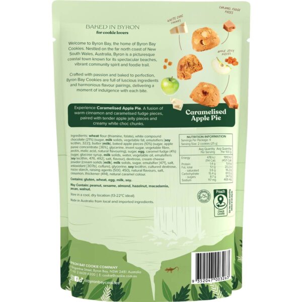 Byron Bay Cookies Caramelised Apple Pie Cookie Bites 100g