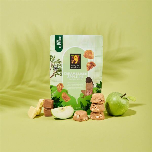 Byron Bay Cookies Caramelised Apple Pie Cookie Bites 100g