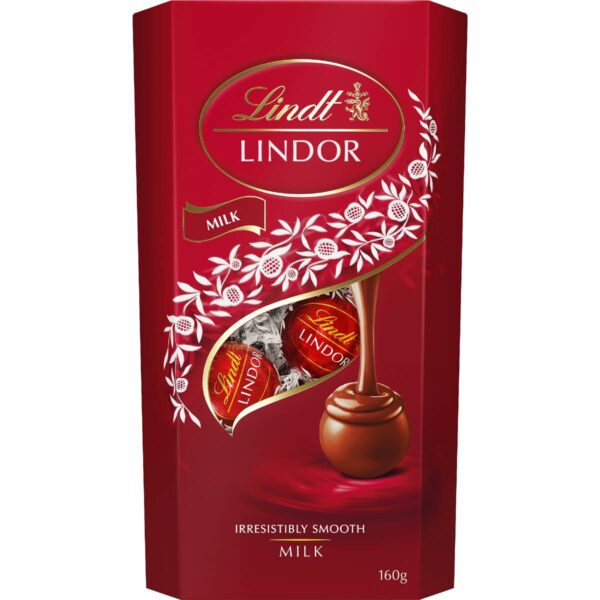 Lindt Lindor Milk Cornet 160g