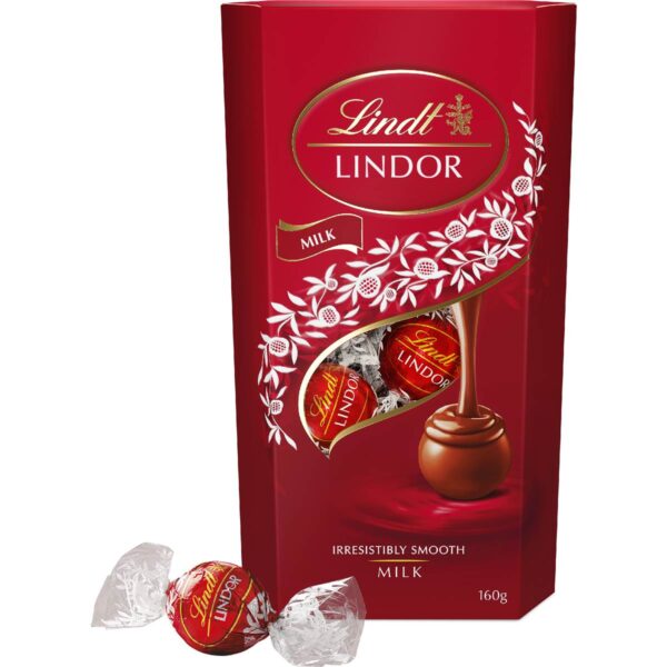 Lindt Lindor Milk Cornet 160g