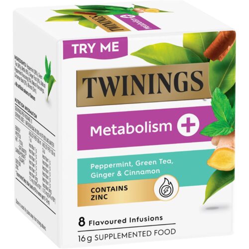 Twinings Metabolism Flavoured Infusions 8 pack
