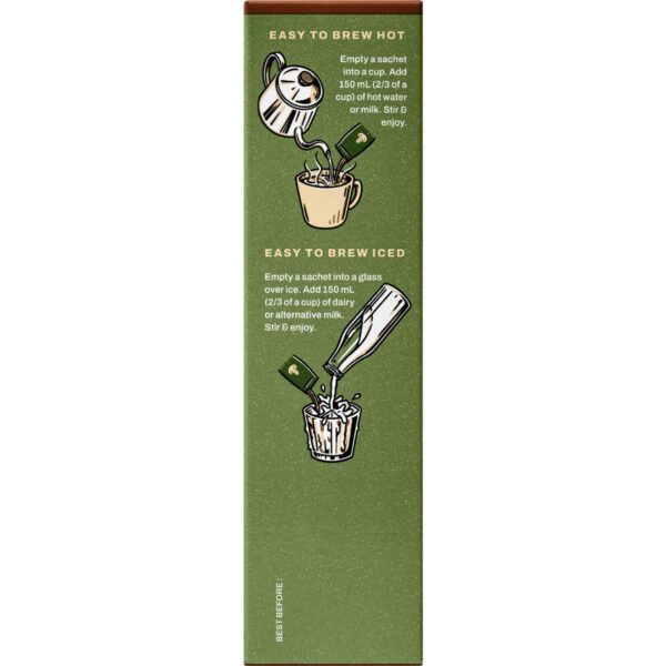 Campos Liquid Coffee Sachets Dark Roast 8 pack