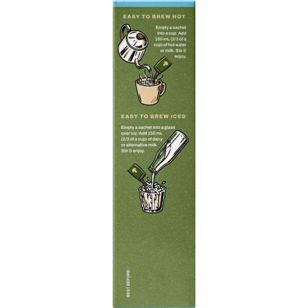 Campos Liquid Coffee Sachets Vanilla 8 pack