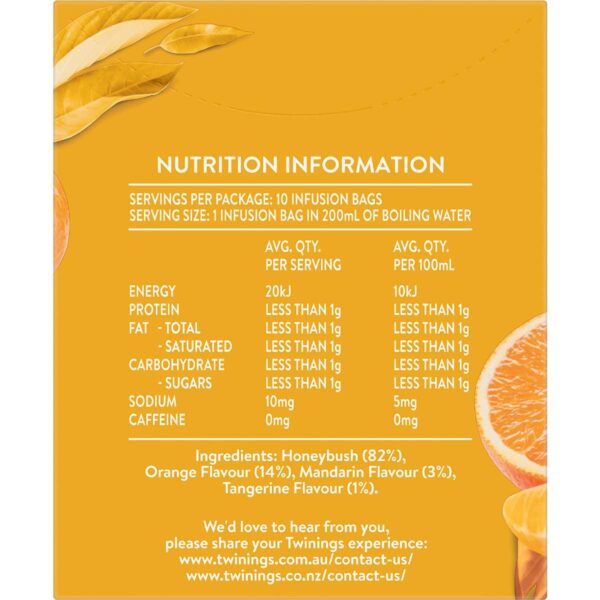 659035_4-1 Twinings Honeybush Orange & Mandarin 10 pack