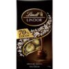 Lindt Lindor 70% Cocoa Dark Chocolate Bag 123g