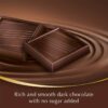 Lindt No Sugar Added Dark Chocolate Block 100g