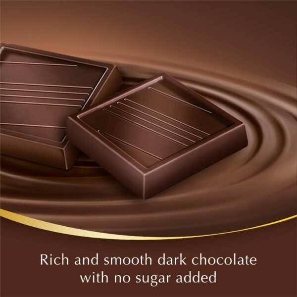Lindt No Sugar Added Dark Chocolate Block 100g