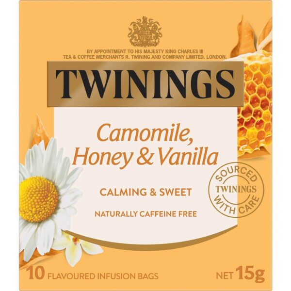 701332_1 Twinings Camomile Honey & Vanilla Tea Bags 15g x 10 pack