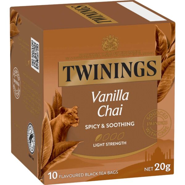 Twinings Chai Vanilla Tea Bags Chai Tea 10 pack