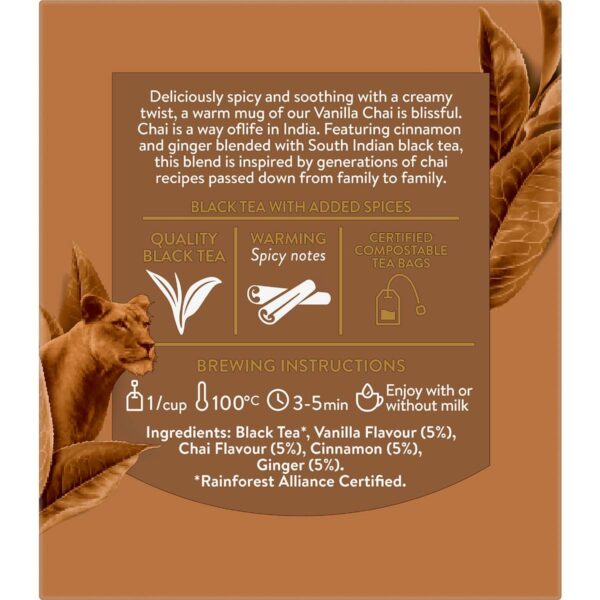 Twinings Chai Vanilla Tea Bags Chai Tea 10 pack