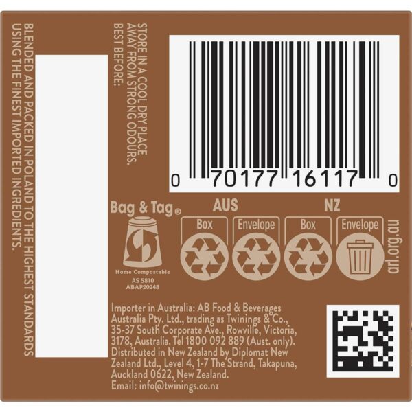 Twinings Chai Vanilla Tea Bags Chai Tea 10 pack