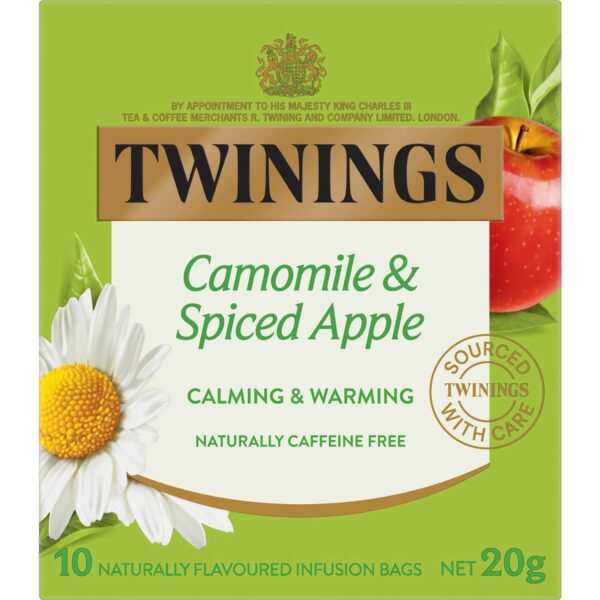 Twinings Camomile & Spiced Apple Tea Bags 10 pack