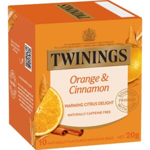 Twinings Orange & Cinnamon Tea Bags Tea 10 pack