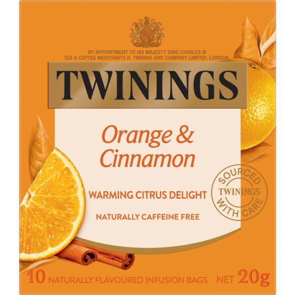 791152_1 Twinings Orange & Cinnamon Tea Bags Tea 10 pack