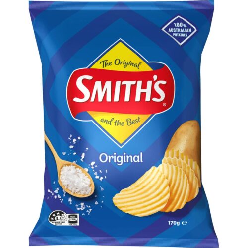 Smith's Crinkle Cut Potato Chips Original 170g