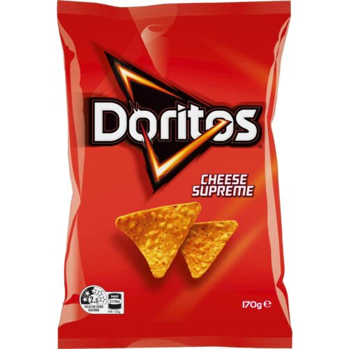 Doritos Corn Chips Cheese Supreme Share Pack 170g