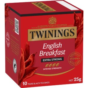 Twinings English Breakfast Extra Strong Tea Bags 10 pack