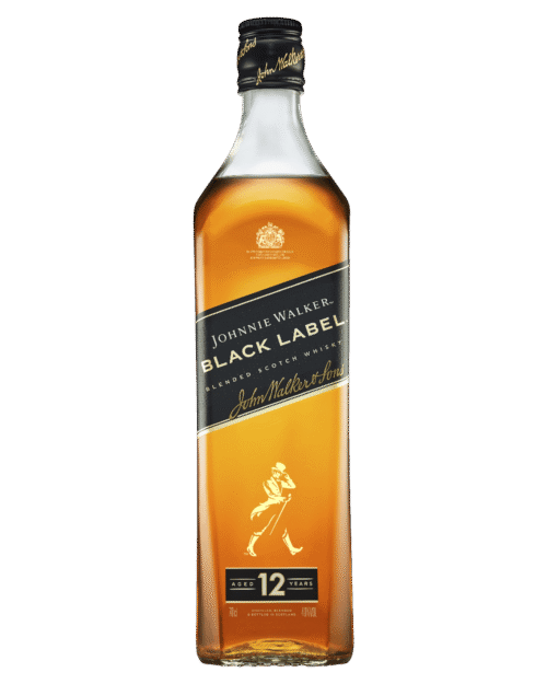 Johnnie Walker Black Label 12 Year Old Blended Scotch Whisky 700mL