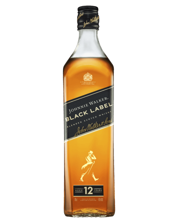 Johnnie Walker Black Label 12 Year Old Blended Scotch Whisky 700mL