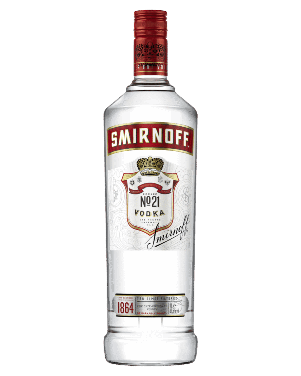 Smirnoff Red Label Vodka 1L