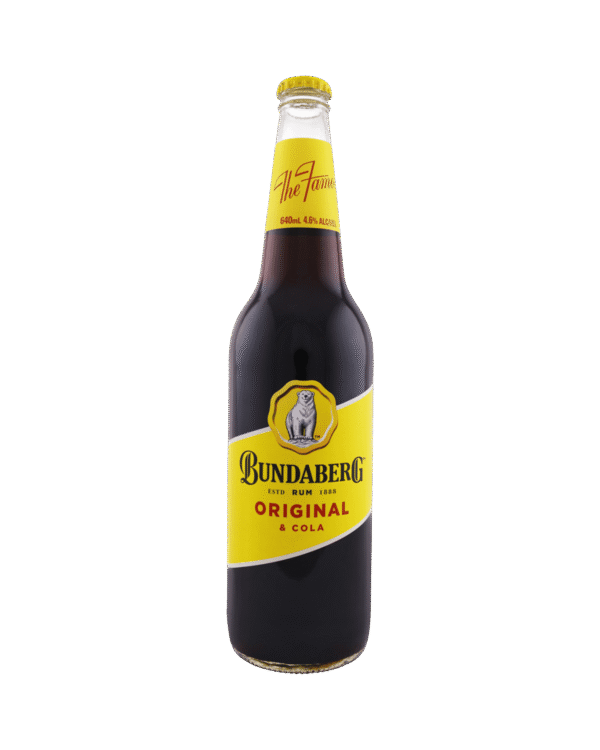 Bundaberg Rum & Cola Bottle 640mL