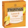 Twinings Tea Bags Lemon & Ginger 80 pack