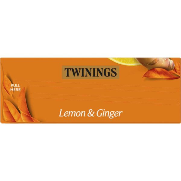 Twinings Tea Bags Lemon & Ginger 80 pack