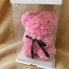 pink rose bear