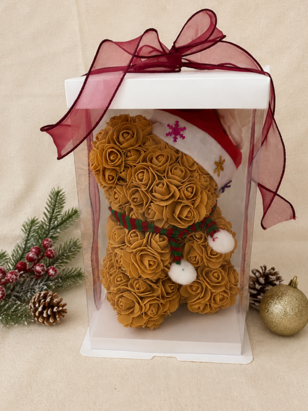 christmas rose bear