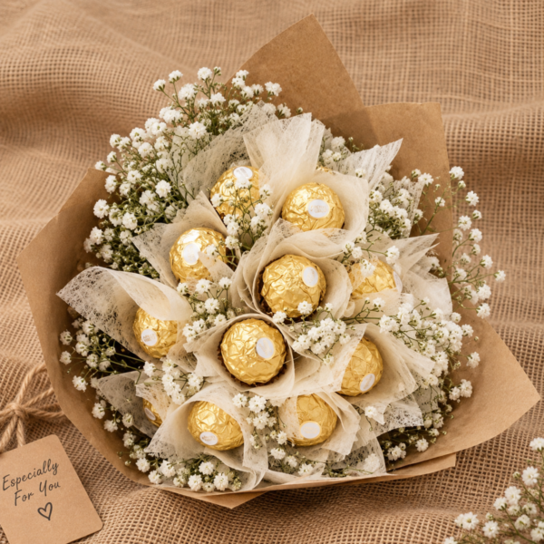 ferrero chocolate bouquet