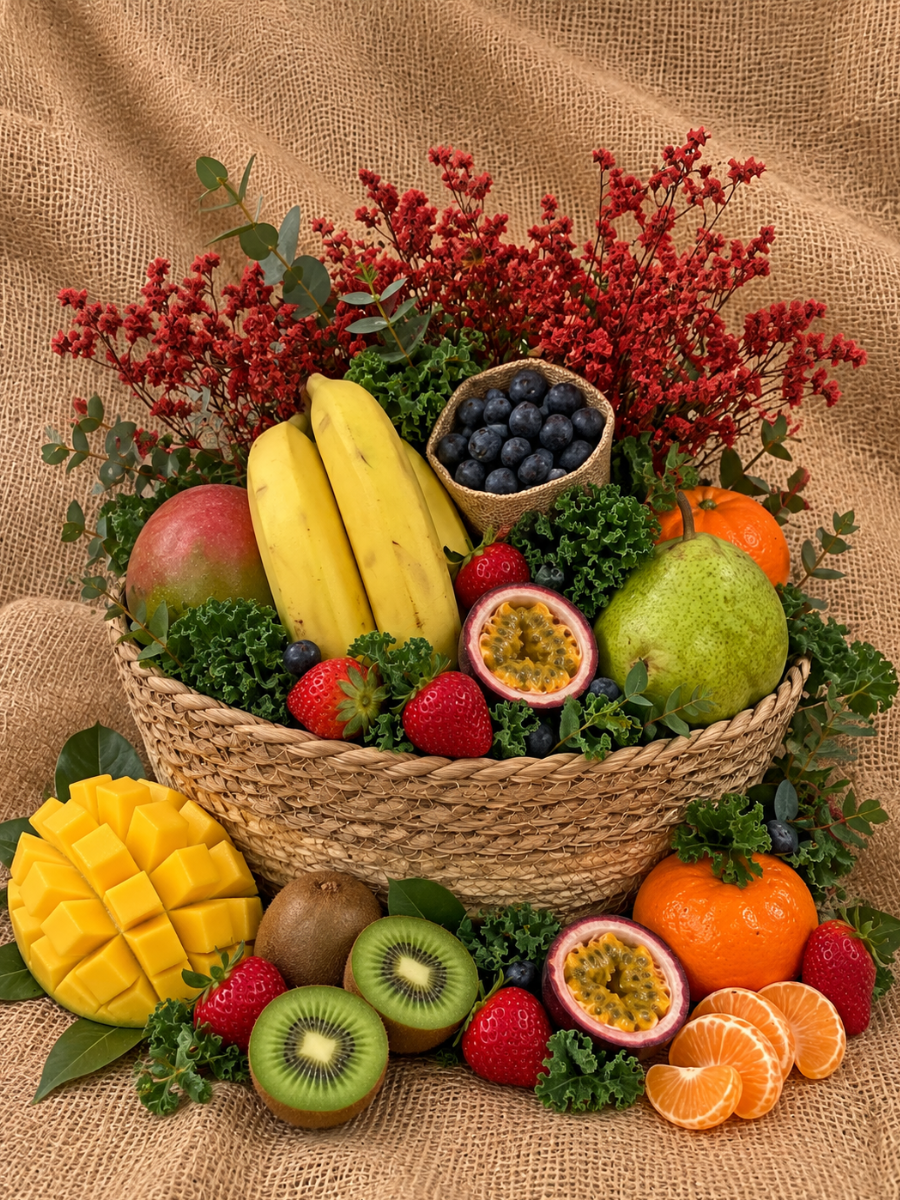 flower basket gift